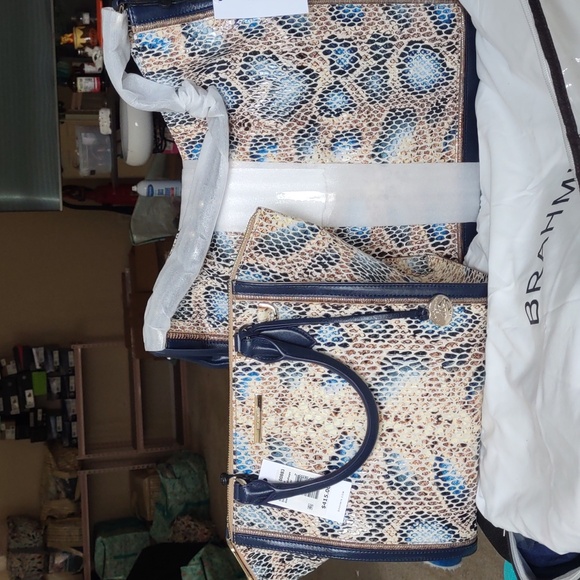 BRAHMIN Small Caroline Satchel - Picture 3 of 17